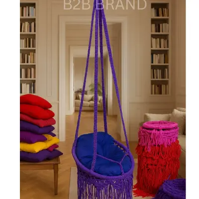 গারো বেগুনি কালার 18 ইঞ্চি বেল্ট সহ