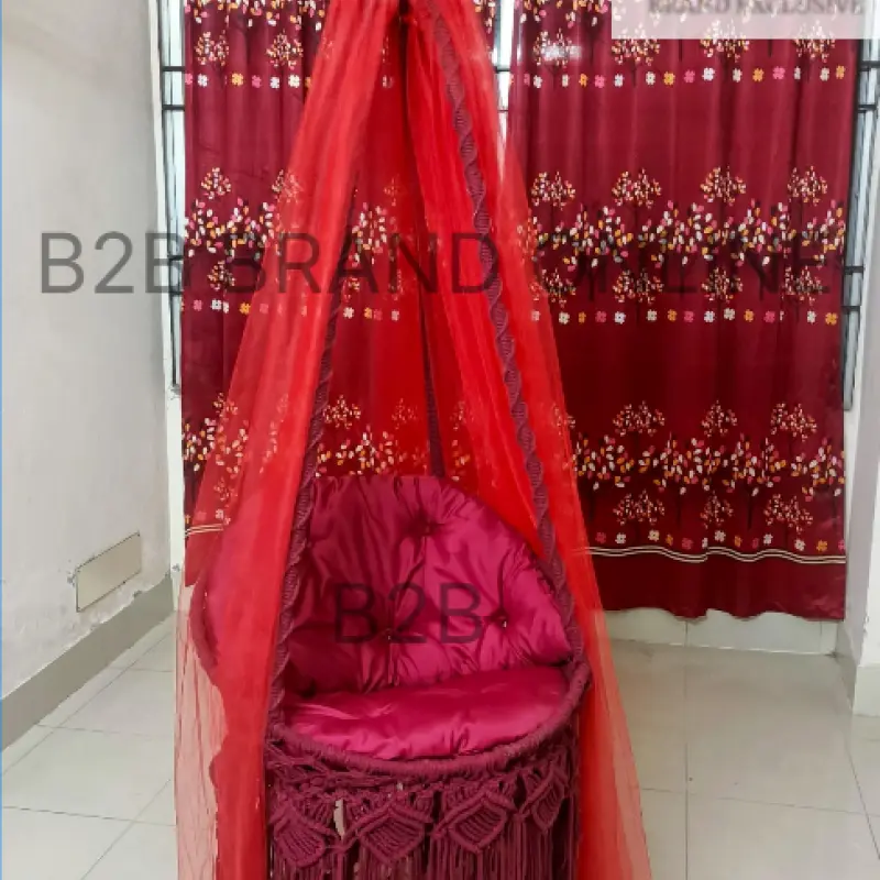 চেয়ার দোলনা মেরুন ২৬ ইঞ্চি