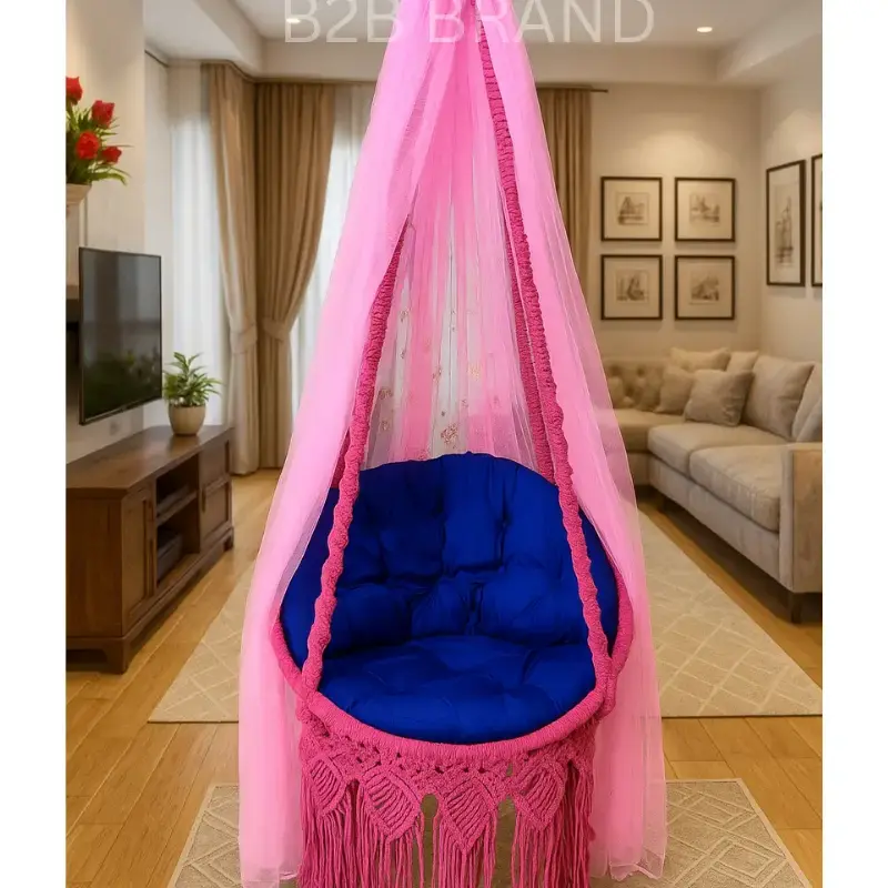 চেয়ার দোলনা গোলাপি ২৬ ইঞ্চি