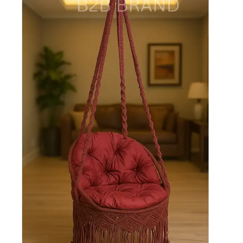 চেয়ার দোলনা মেরুন ২৬ ইঞ্চি